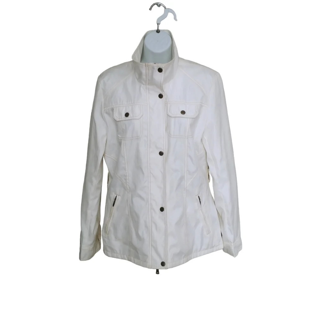Le Grenier Warm White Lightweight Coat  S